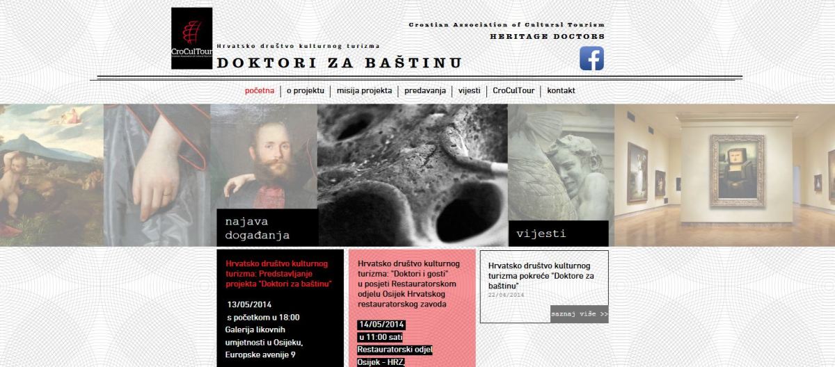 “Doktori za baštinu” pilot projekt CroCulTour-a