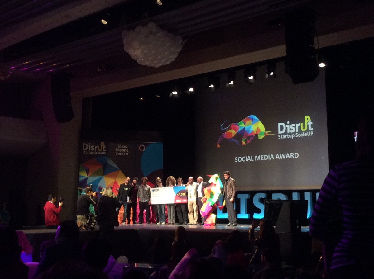 DISRUPT STARTUP SCALE UP 2014